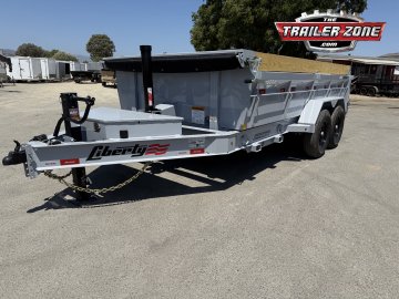 2027 LIBERTY LD14K 83" X 14' -TS DUMP TRAILER