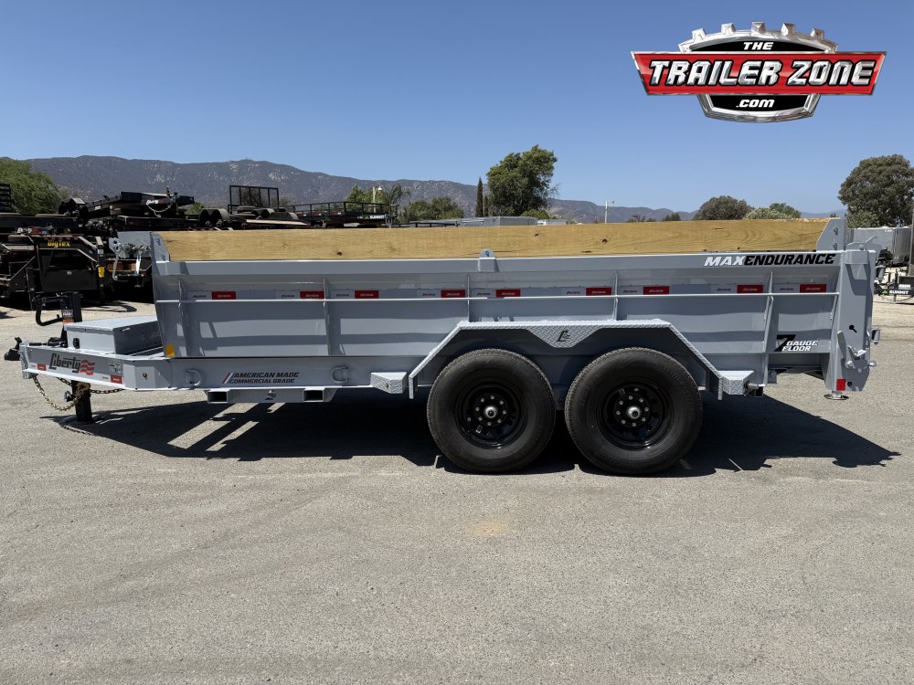 2027 LIBERTY LD14K 83" X 14' -TS DUMP TRAILER