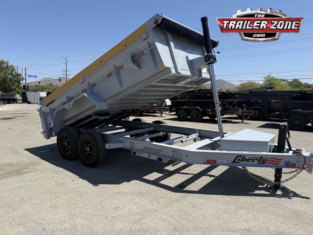 2027 LIBERTY LD14K 83" X 14' -TS DUMP TRAILER