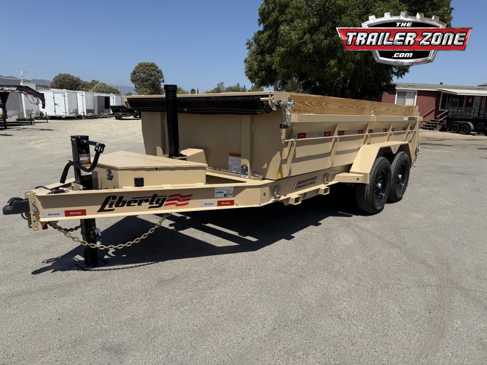 2026 LIBERTY LD14K 83" X 14' -TS DUMP TRAILER