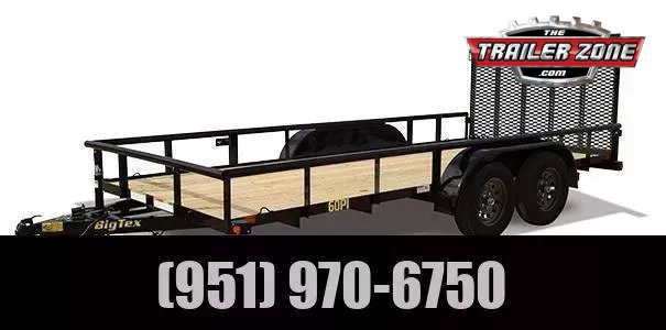 2026 Big Tex 60PI-16 Utility Trailer