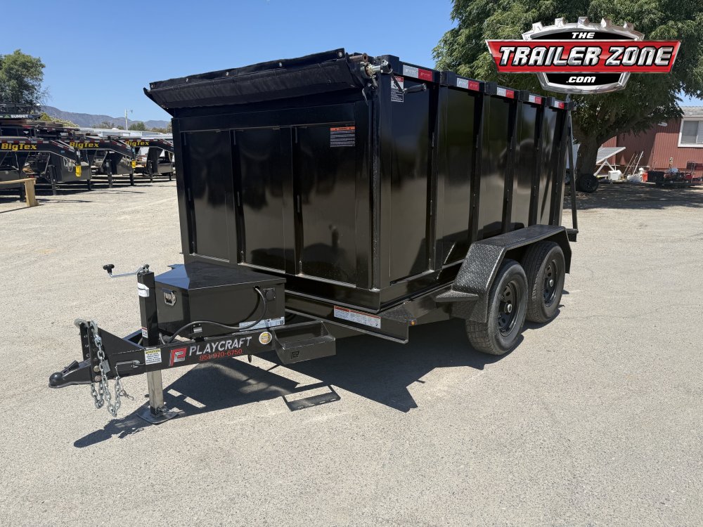 **USED** 2025 Playcraft 6' x 10' Dump Trailer 4ft Sides