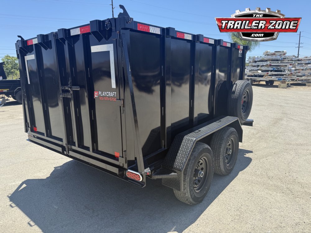 **USED** 2025 Playcraft 6' x 10' Dump Trailer 4ft Sides