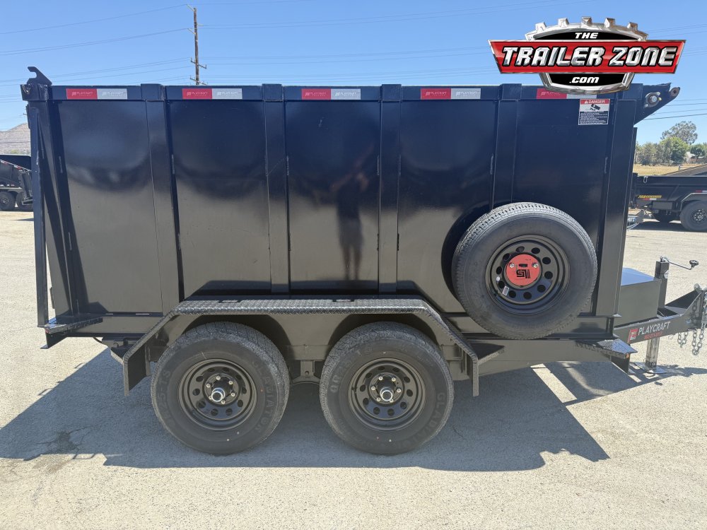 **USED** 2025 Playcraft 6' x 10' Dump Trailer 4ft Sides