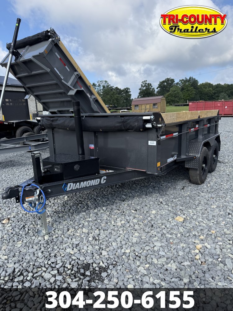 77"x12' Diamond C Dump