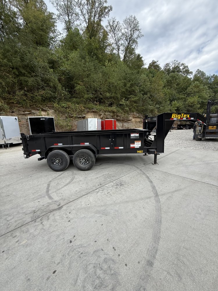 x14' Big Tex Gooseneck Dump