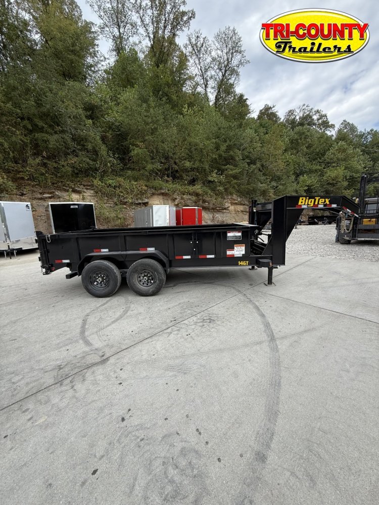 x14' Big Tex Gooseneck Dump