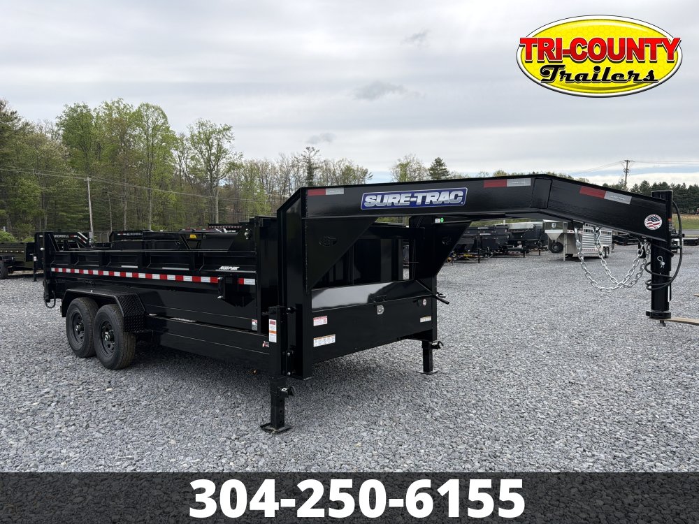 7'x16' Sure-Trac Dump