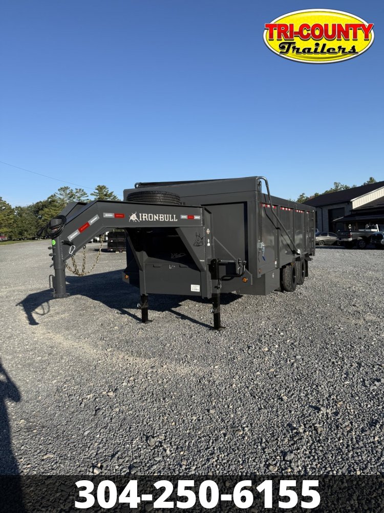 x20' Iron Bull Gooseneck Dump