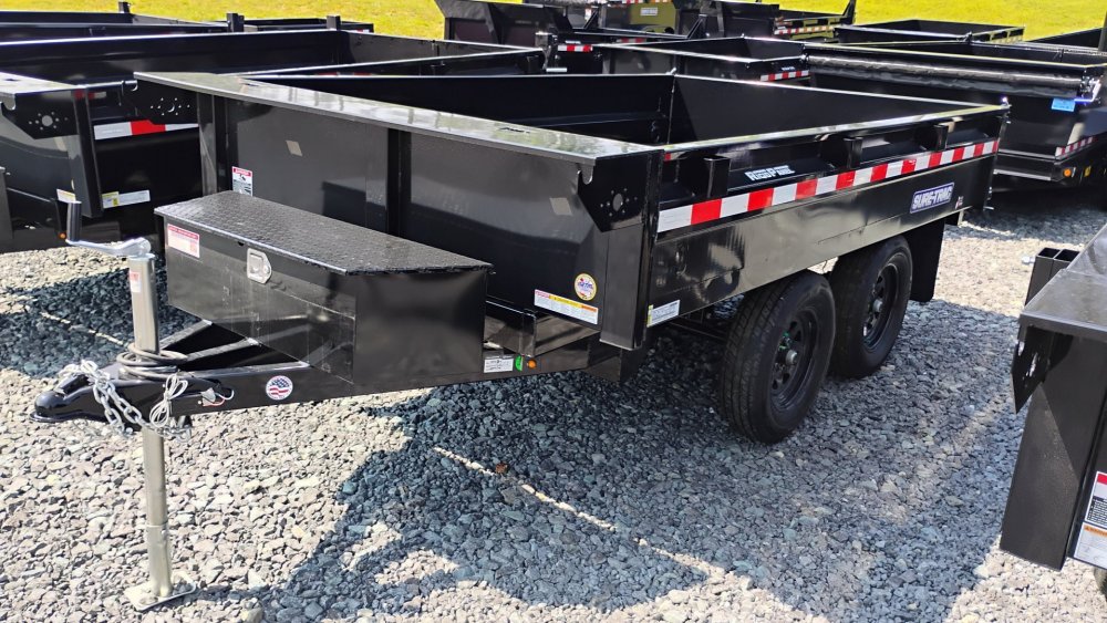 2025 Sure-Trac SD Deckover Dump Trailer