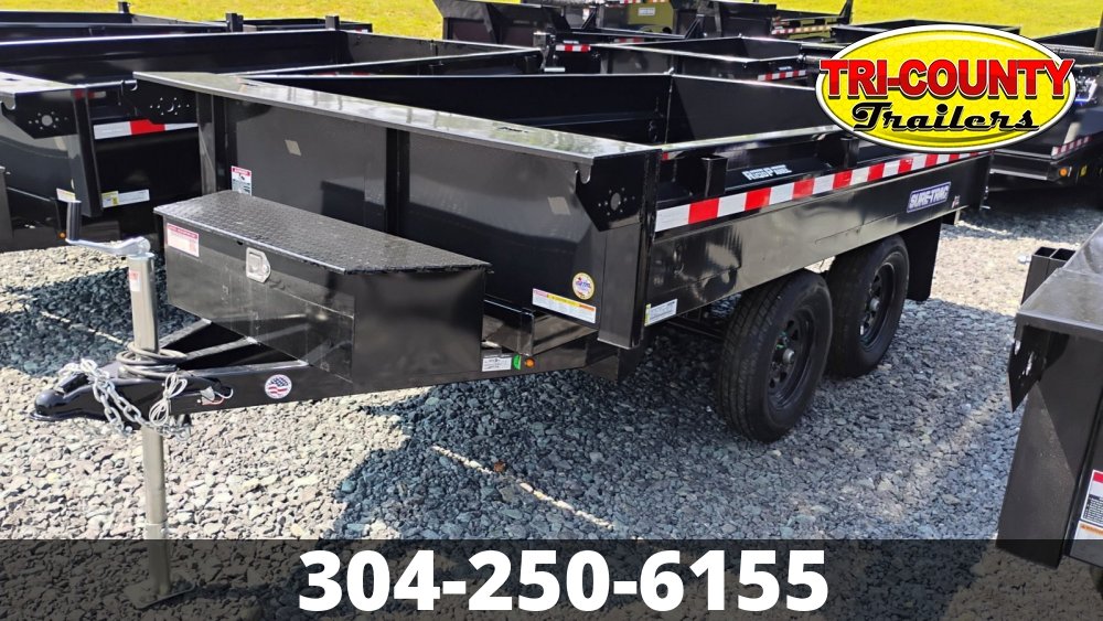 2025 Sure-Trac SD Deckover Dump Trailer