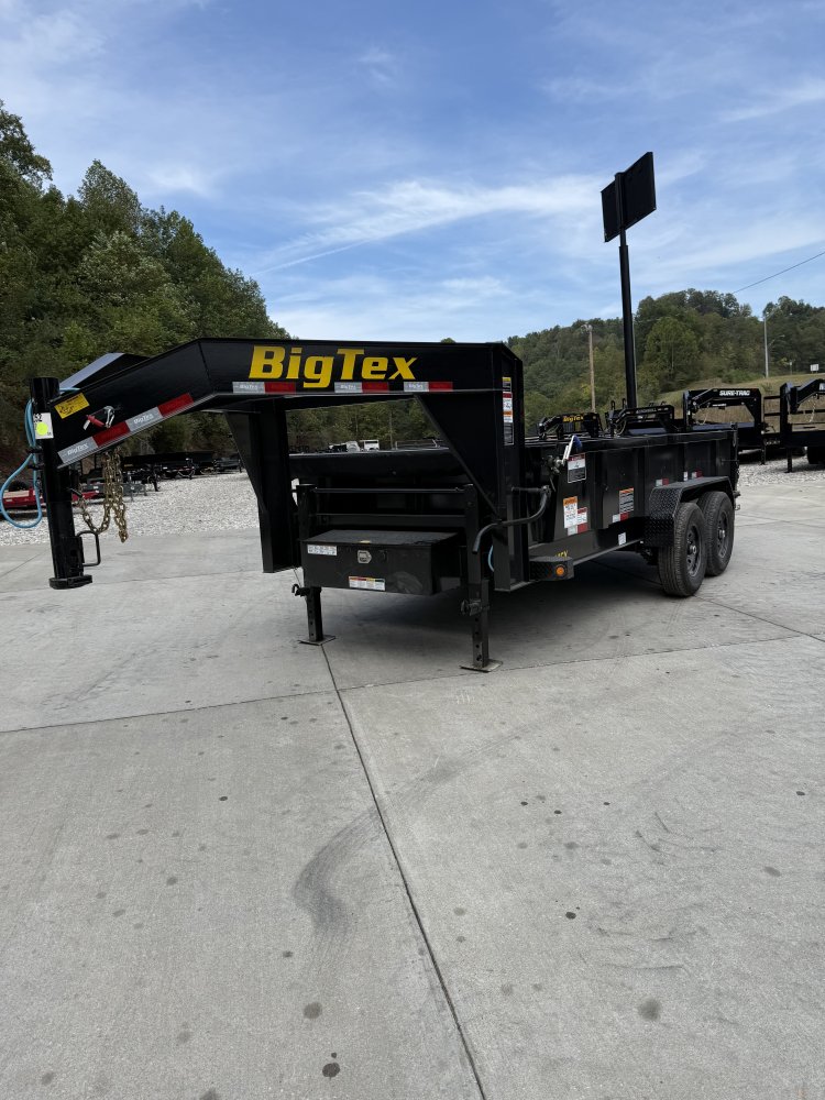 x14' Big Tex Gooseneck Dump