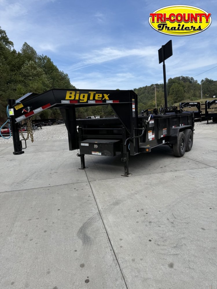 x14' Big Tex Gooseneck Dump