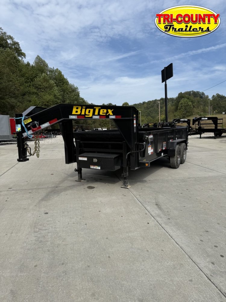 x16' Big Tex Gooseneck Dump
