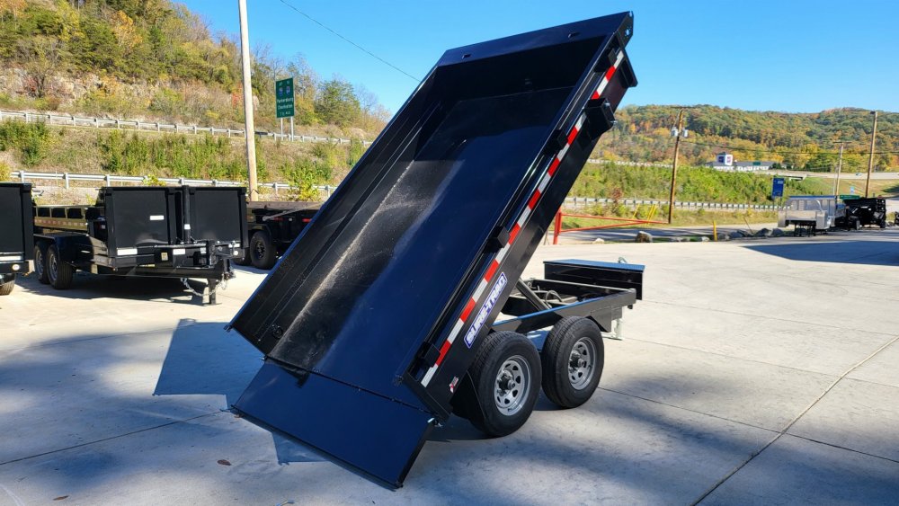 2025 Sure-Trac SD Deckover Dump Trailer
