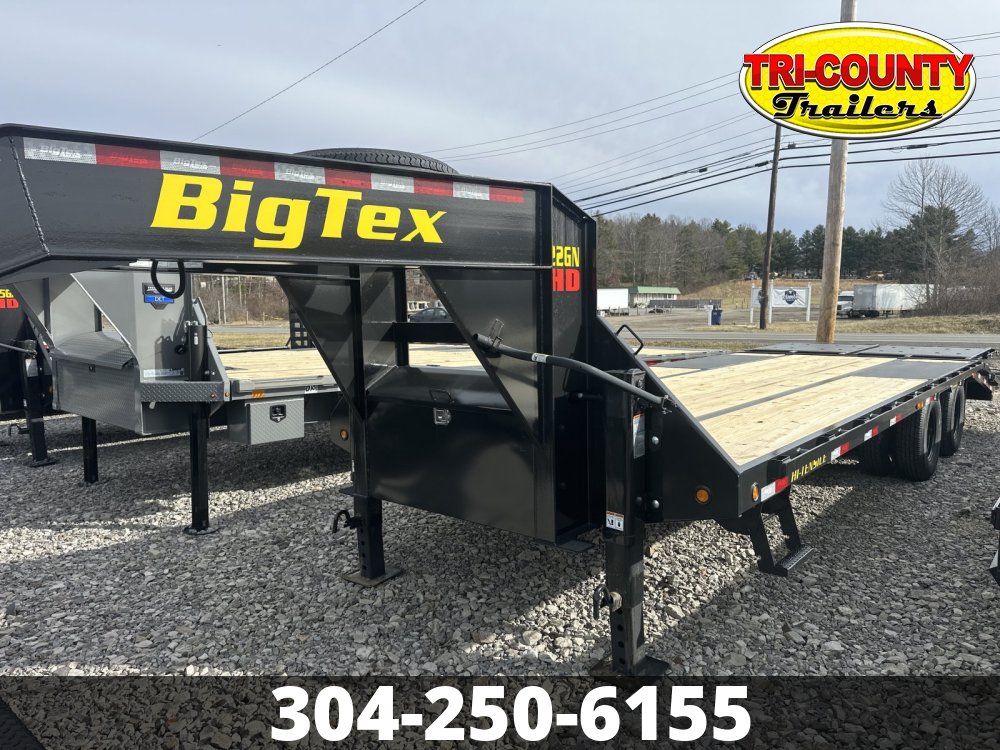 x25' Big Tex Gooseneck Deckover