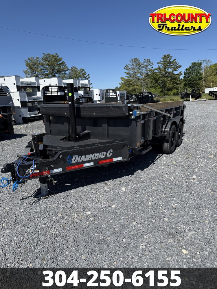 7'x14' Diamond C Dump