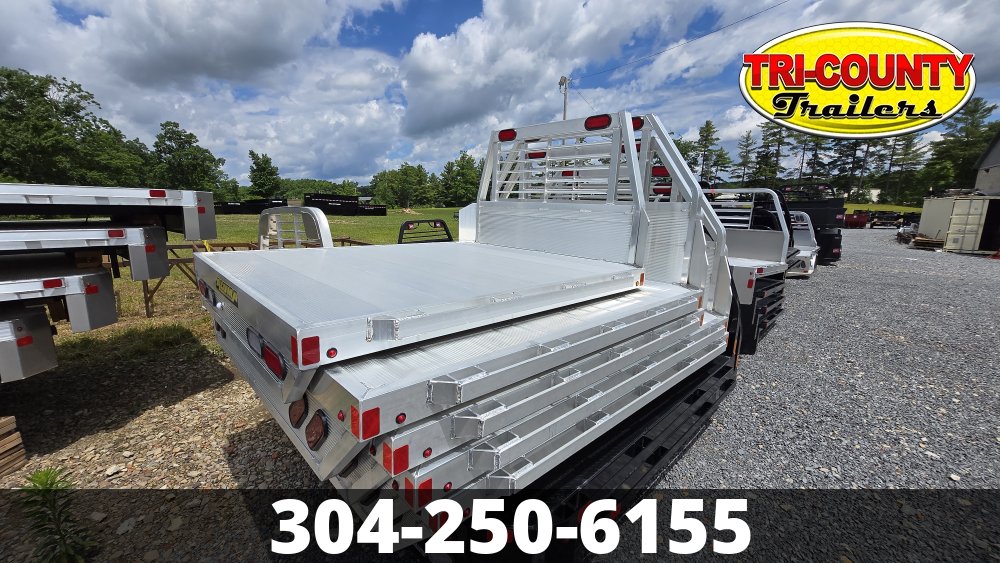 New  Aluma 81087 81"X87" ALUMINUM FLAT BED