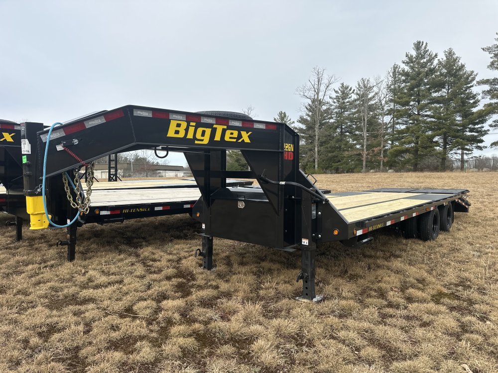 x25' Big Tex Gooseneck Deckover