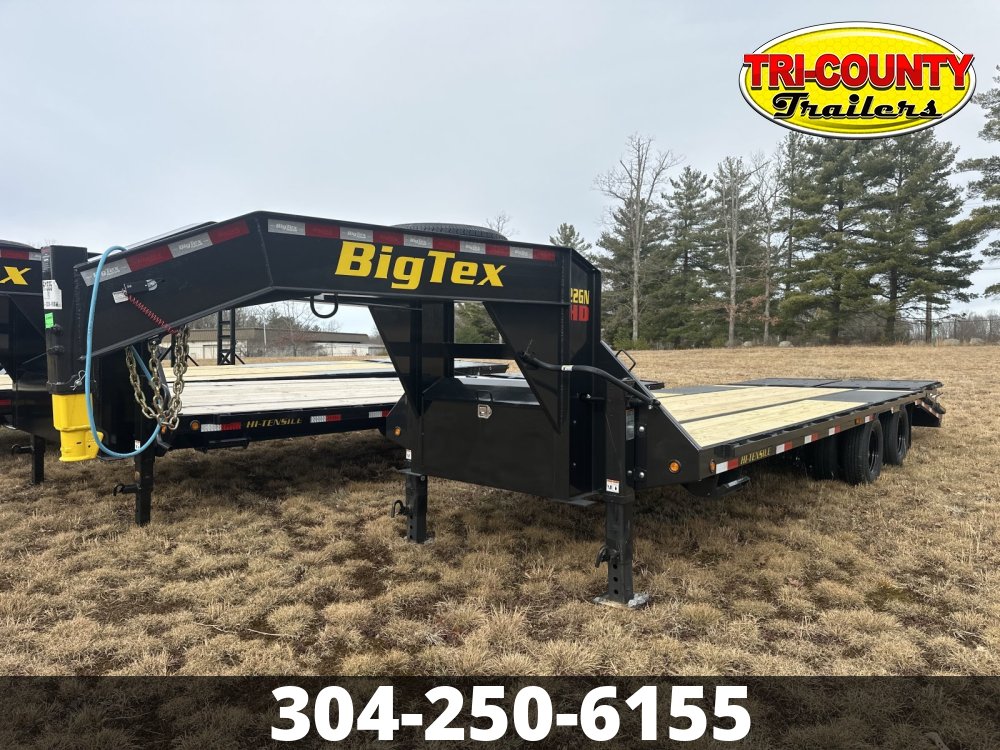 x25' Big Tex Gooseneck Deckover