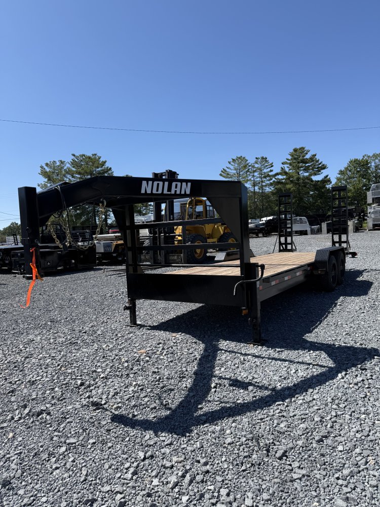 2025 Nolan Manufacturing 7X22 17K Gooseneck Equipment No Dovetail