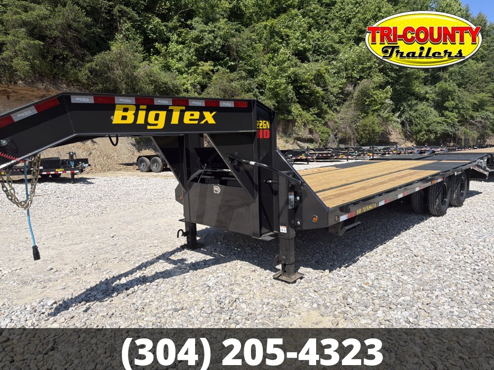 102"x25' Big Tex Gooseneck Deckover