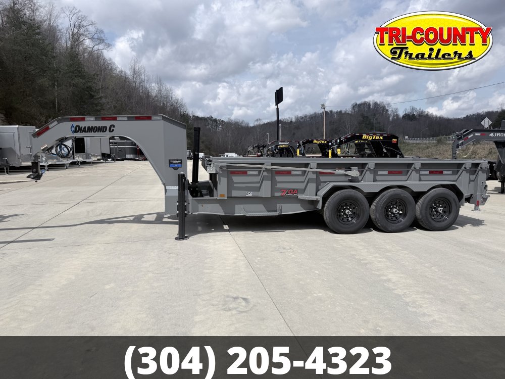 82"x16' Diamond C Dump