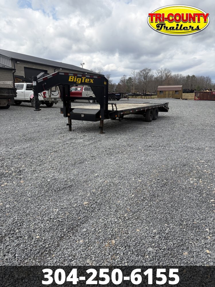 102"x25' Big Tex Gooseneck Deckover