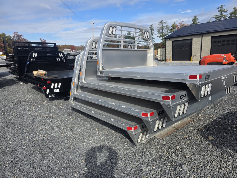 2024 CM Truck Beds AL RS All Aluminum Flat Deck Body