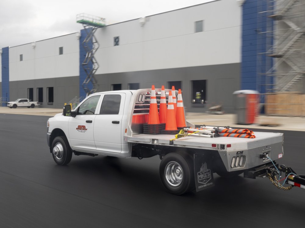 2025 CM Truck Beds AL RD Aluminum Flat Deck Body