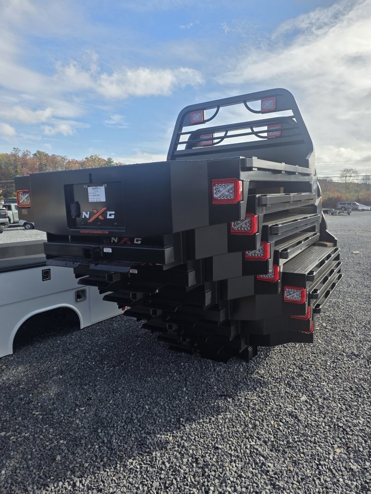 2025 Nxg Truck Bodies Xfd 9'4/97/60/34 Flat Body