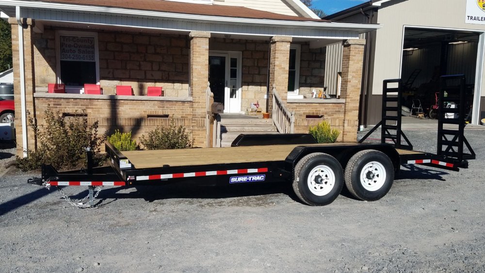 2025 Sure-Trac 7X16 (14+2) Equipment Trailer