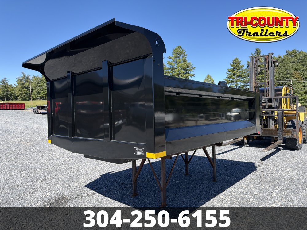 New  Carolina Custom 144/96/84/34 STEEL LANDSCAPE DUMP, W/ELEC. TARP (ICC BUMPER INCLUDED)