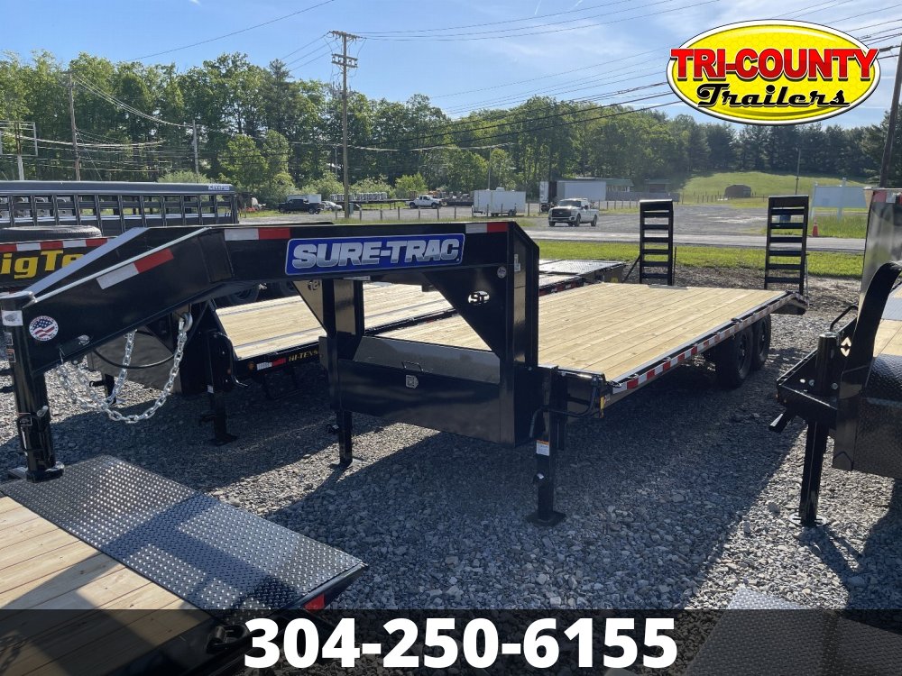 x22' Sure-Trac Gooseneck Deckover