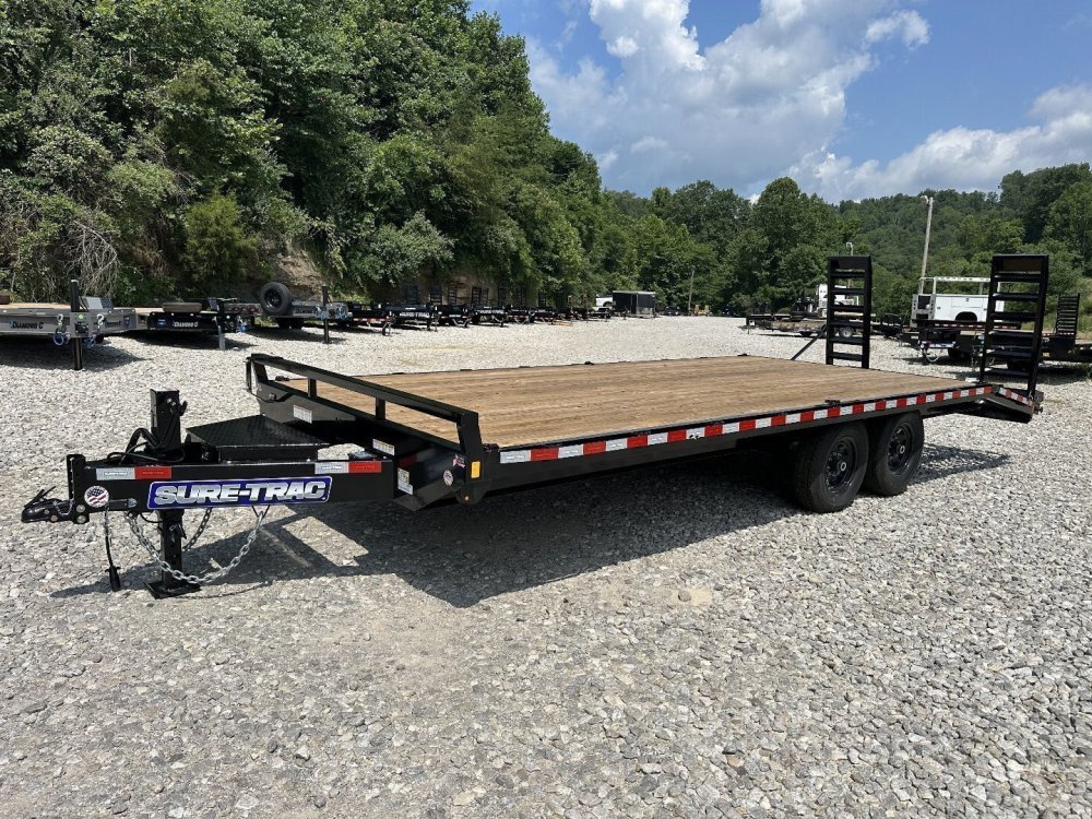 2025 Sure-Trac Standard Duty Flatbed Deckover Trailer