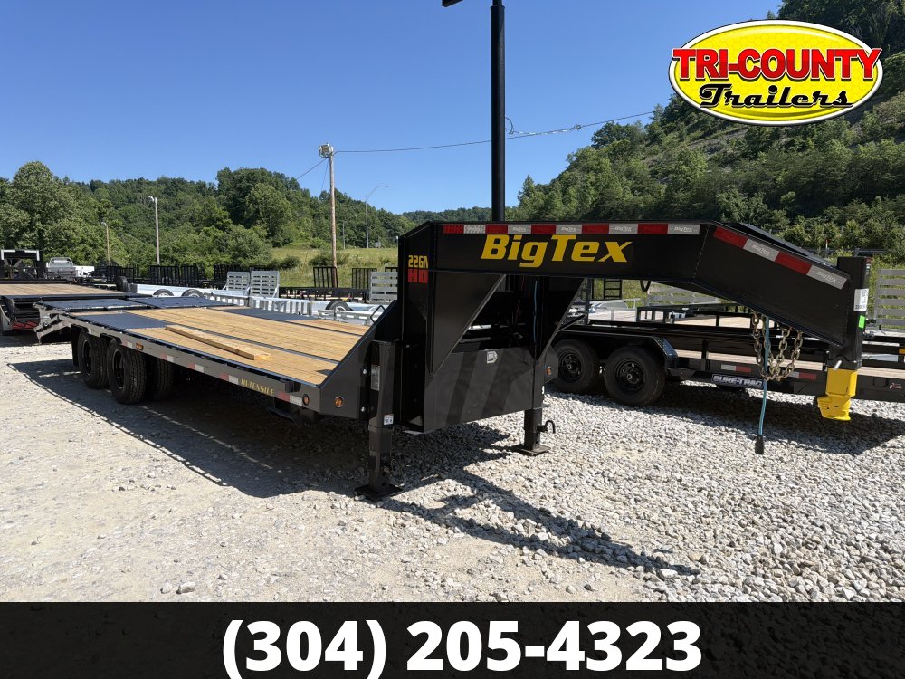 102"x25' Big Tex Gooseneck Deckover