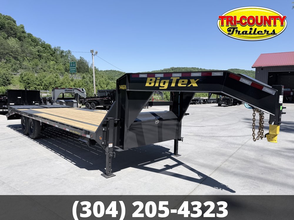102"x25' Big Tex Gooseneck Deckover