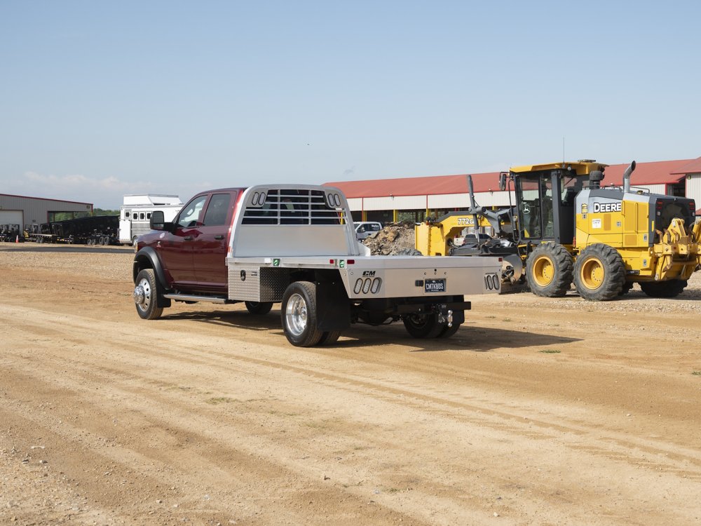 2025 CM Truck Beds AL RD Aluminum Flat Deck Body