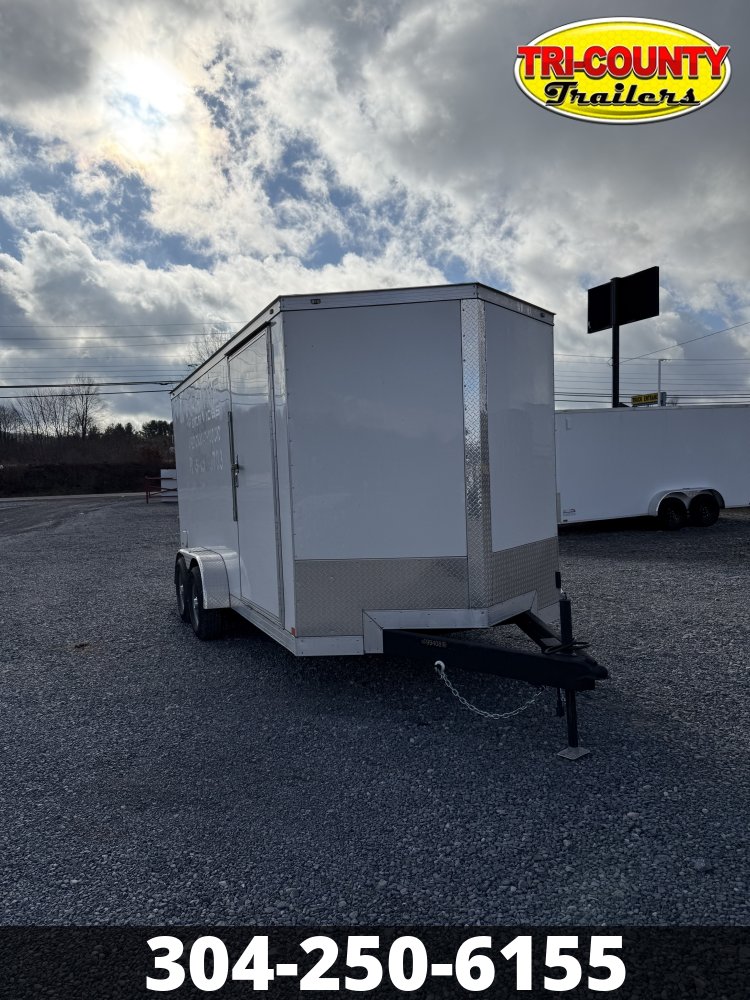 7'x16' Covered Wagon Enclosed