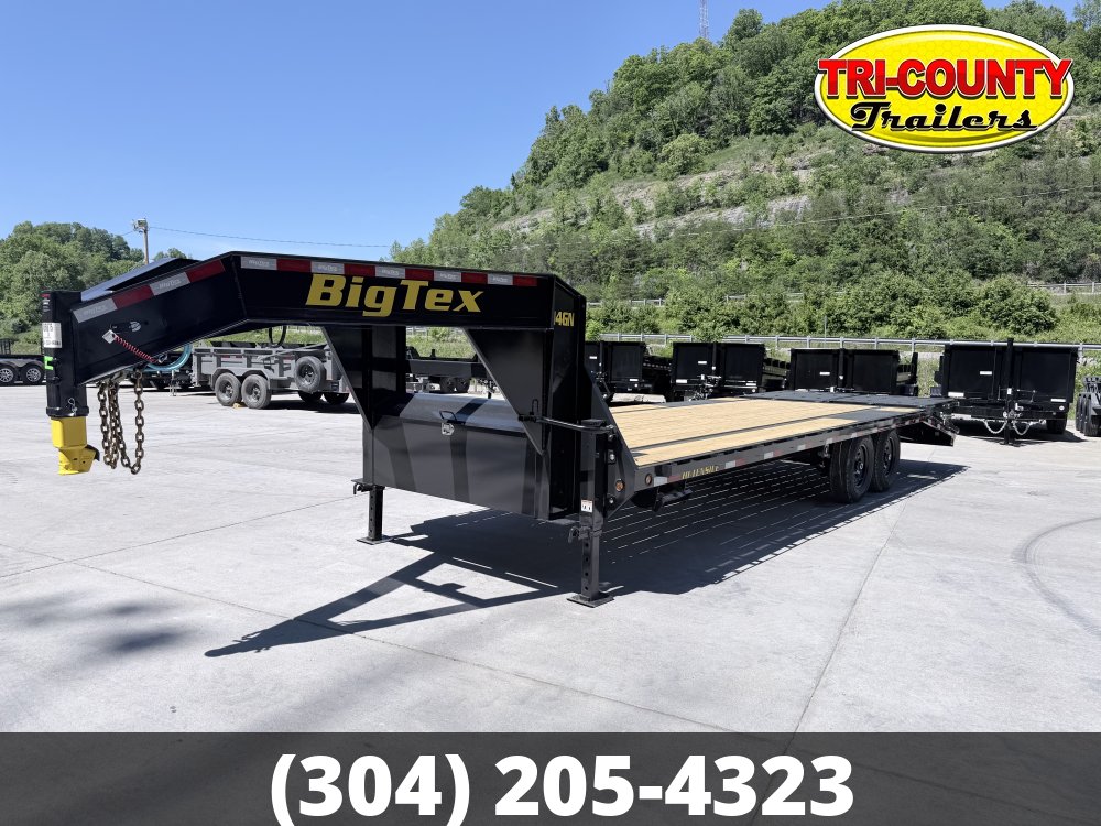 102"x25' Big Tex Gooseneck Deckover