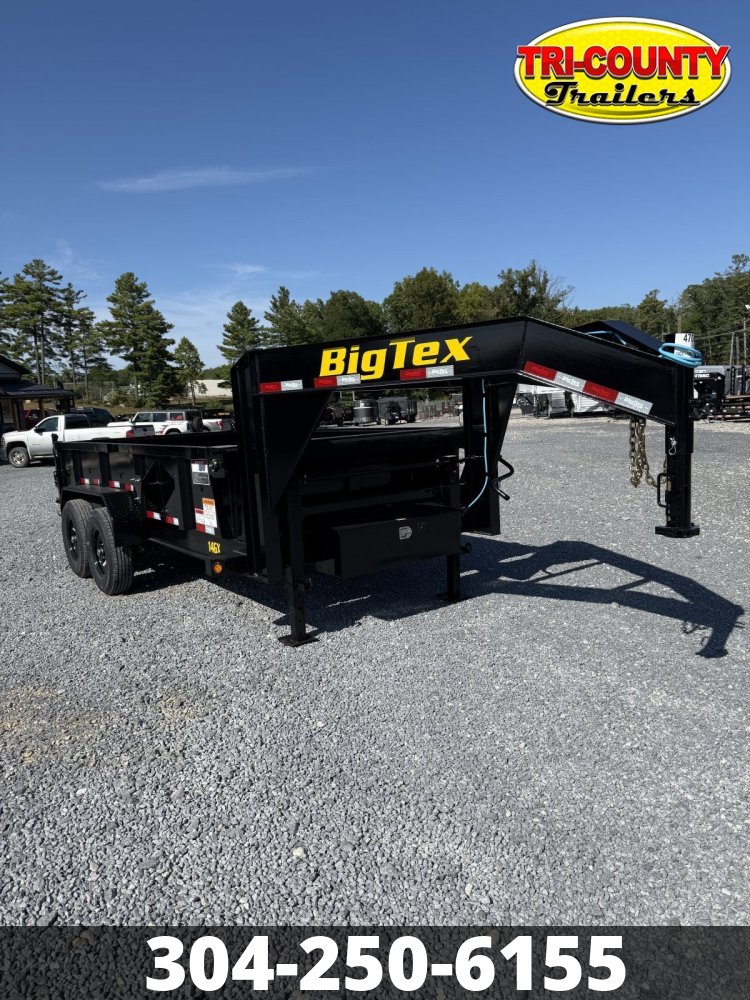 x14' Big Tex Gooseneck Dump