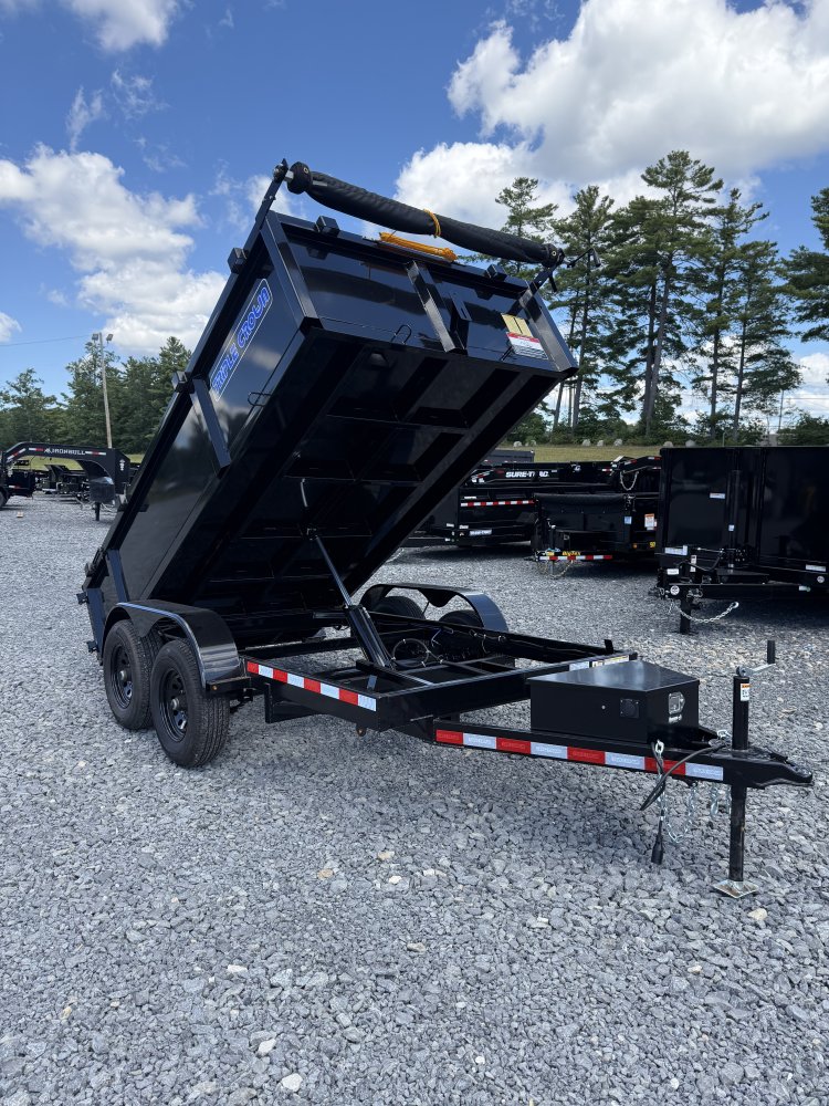 2026 Triple Crown D6X12Lrd Trpl Crwn 6X12 Lowrider Dump 10K Black