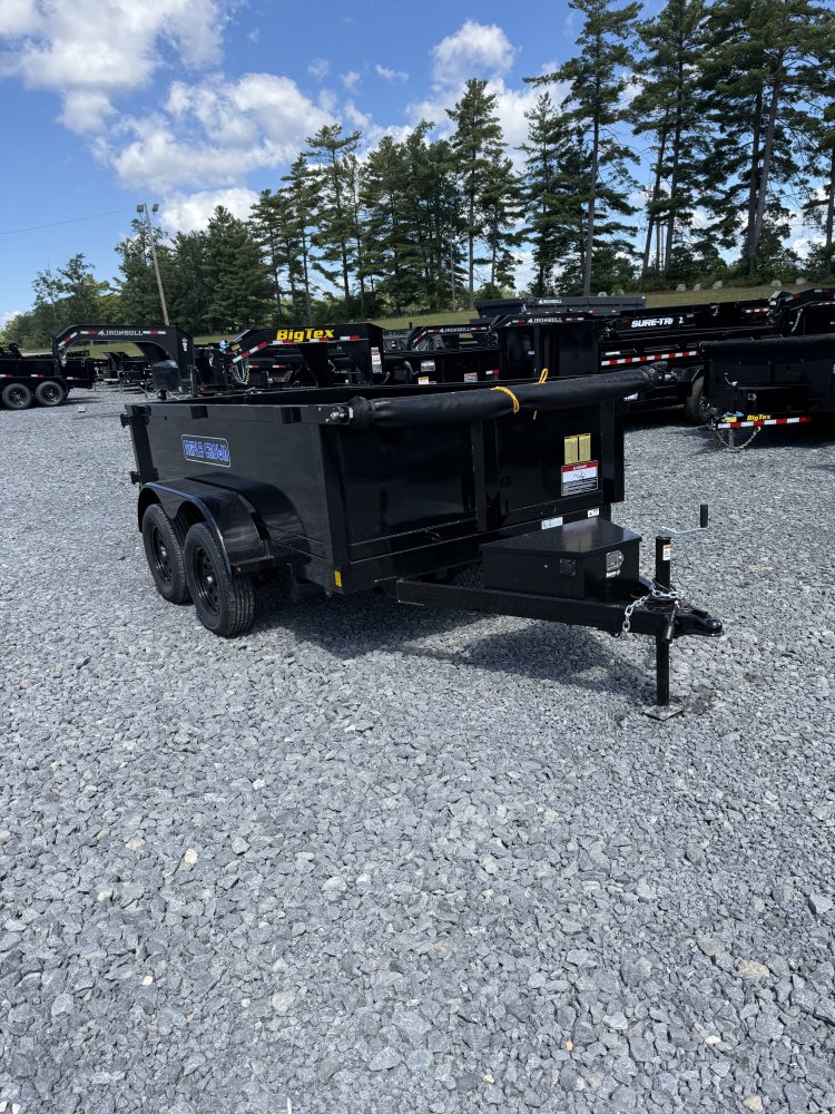 2026 Triple Crown D6X10Lrd Trpl Crwn 6X10 Lowrider Dump 7K Black