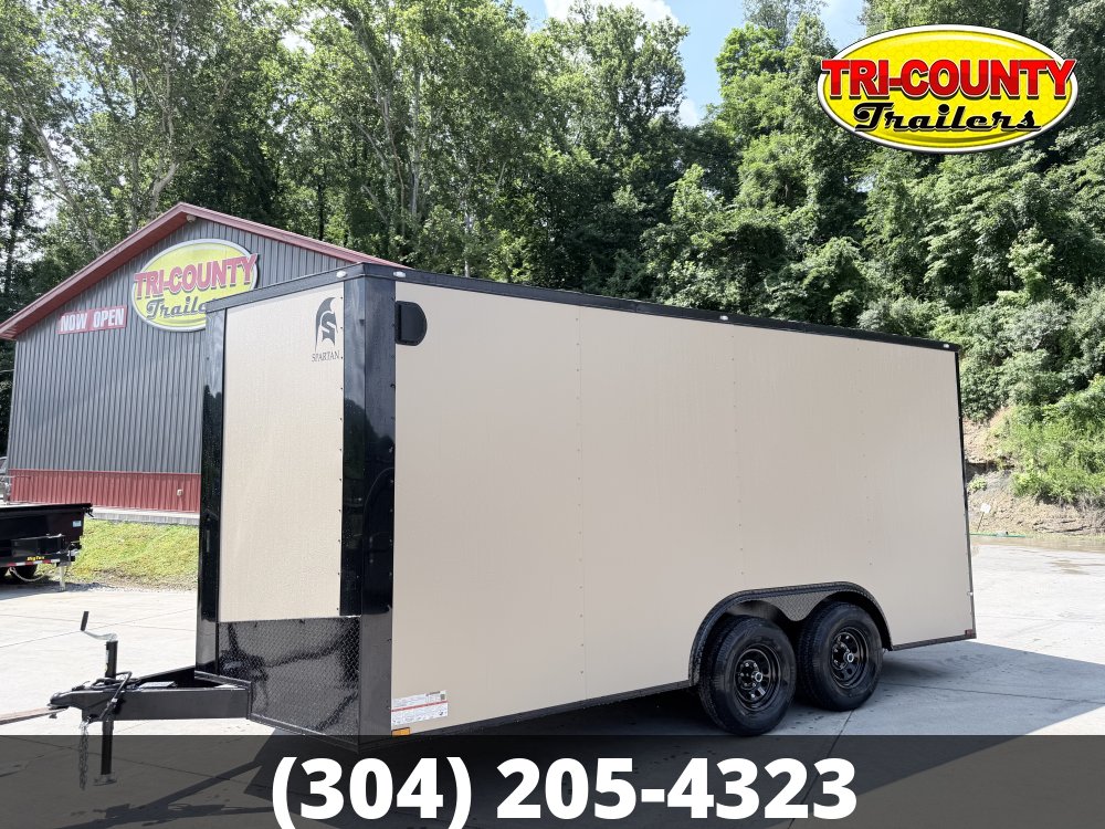 8.5'x16' Spartan Enclosed