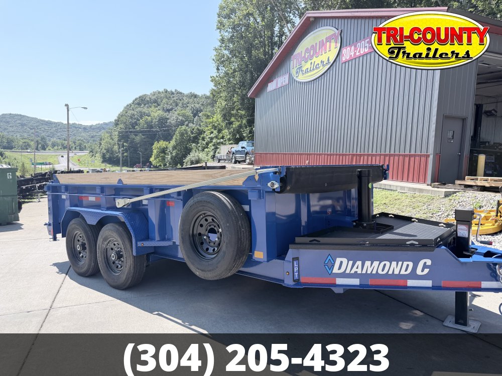 82"x14' Diamond C Dump