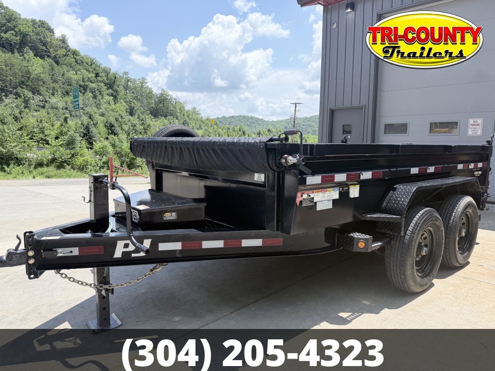 7'x12' P.J. TRAILER MFG Dump