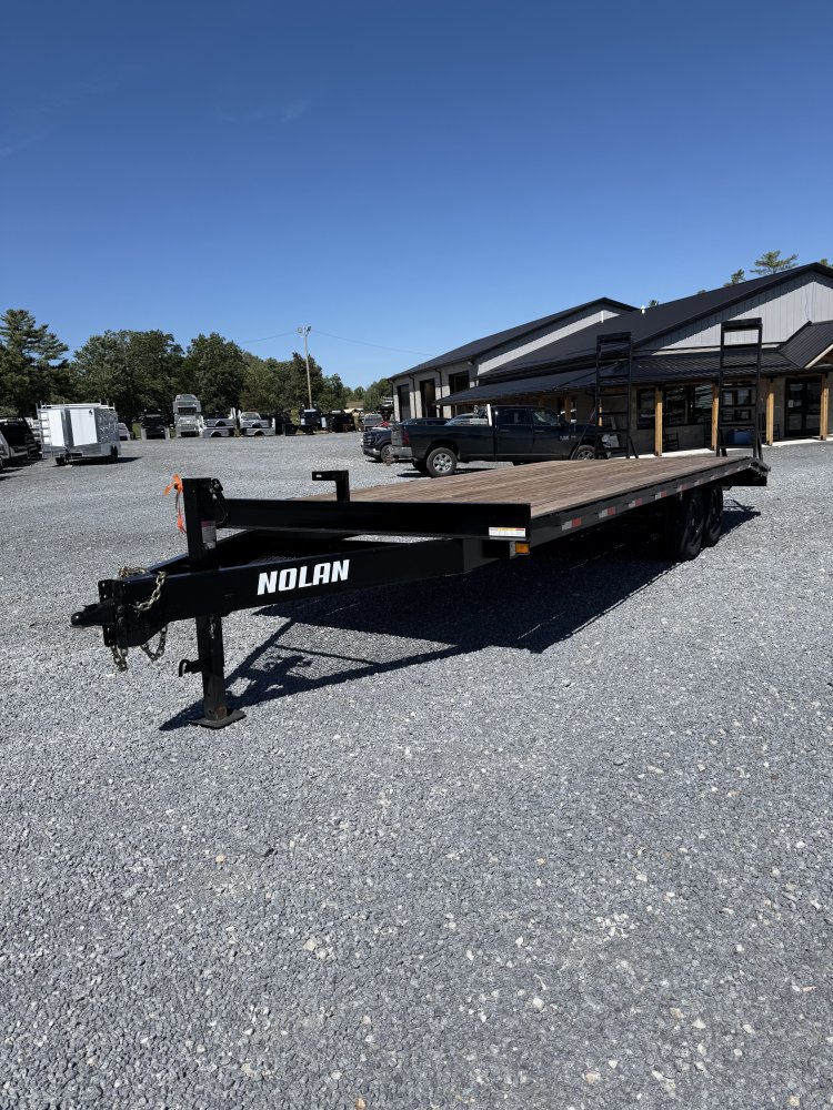 2025 Nolan Manufacturing 102X24 14K Deckover W/Ramps