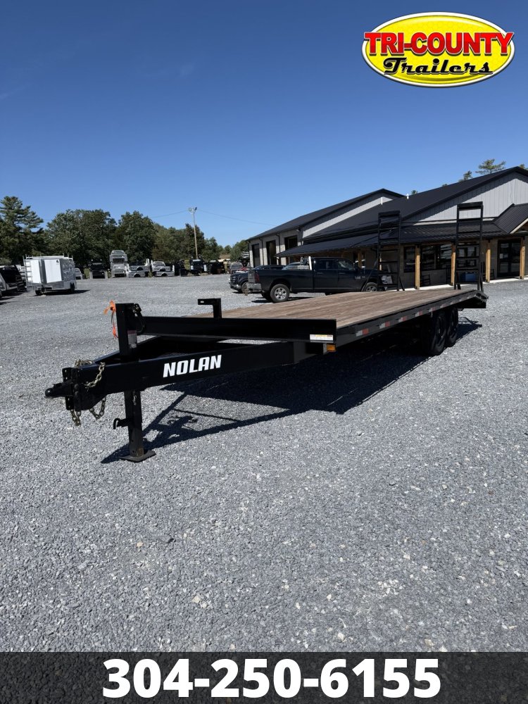 2025 Nolan Manufacturing 102X24 14K Deckover W/Ramps