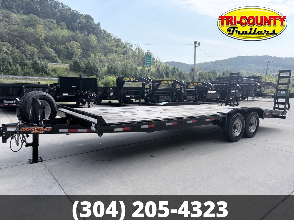 102"x25' Down To Earth Trailers Deckover