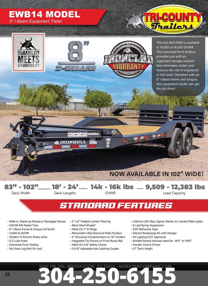 7'x20' Iron Bull Equipment